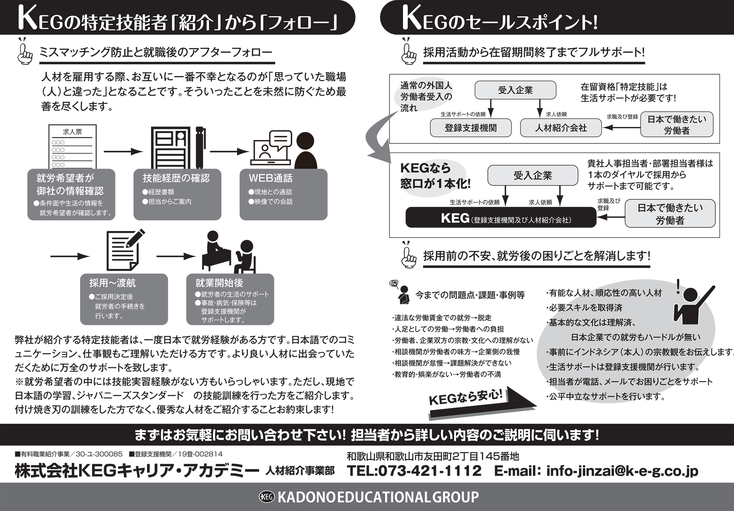 特定技能外国人雇用をお考えの企業様に